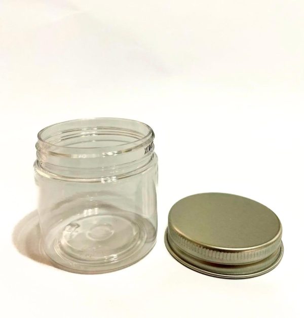 Frasco Pet 60ml tapa aluminio